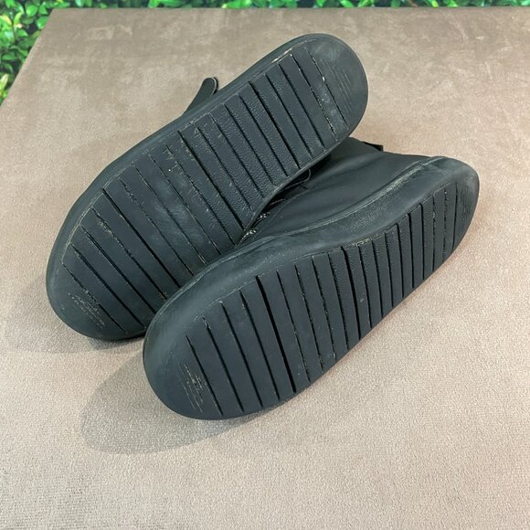 H&M Boys Black Warm Lined High Top Velcro Slip On Shoes Size 13.5 (SKU: 102B) - Picture 6 of 7